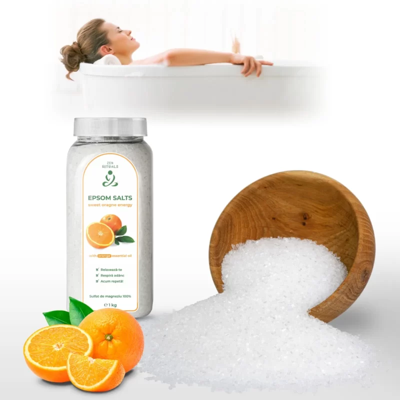 sare de baie cu aroma de portocale