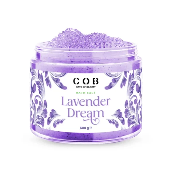 Sare de baie Lavender Dream cu lavanda